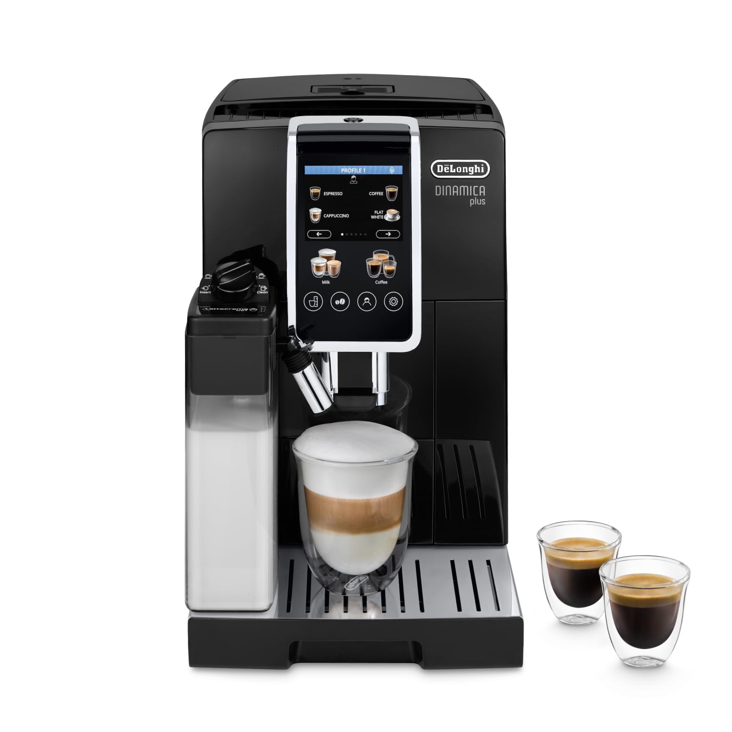 61-FAgpdsBL De'Longhi Dinamica Plus ECAM382.70.B Cafetera Automática Grano con Molinillo Integrado LatteCrema Hot 18 Recetas - Imagen 1