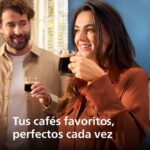 PHILIPS Serie 2200 Cafetera Automática Espresso con Molinillo Cerámico, Espumador de Leche, Negro Mate EP2220/10 - Imagen 2