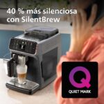 PHILIPS 5500 Cafetera Superautomática EP5544/50 con LatteGo, 20 Bebidas Calientes y Frías, Gris - Image 7
