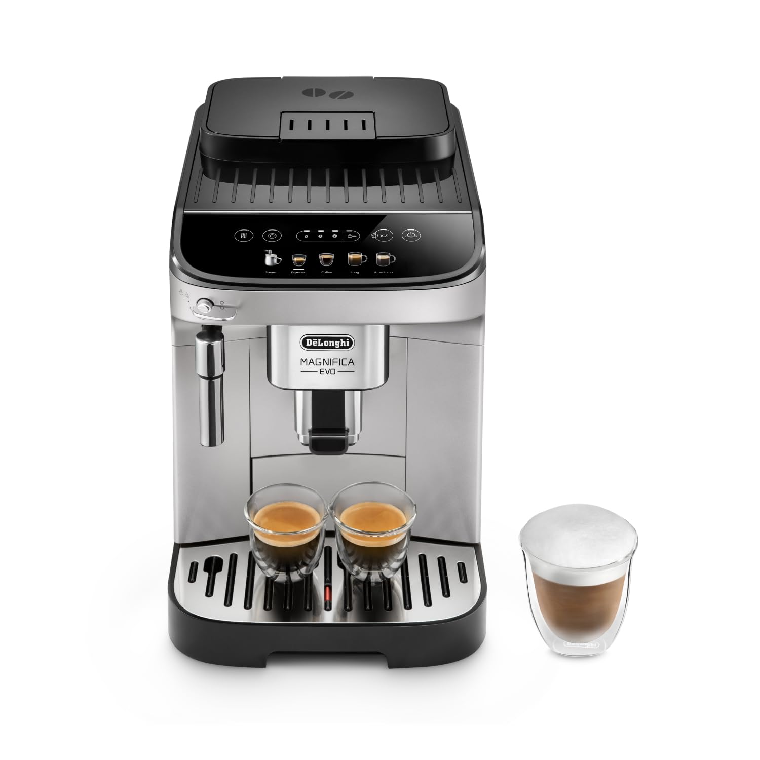 616BozAOdIL De'Longhi Magnifica Evo ECAM292.33.SB Cafetera Superautomática 7 Recetas LatteCrema Plata - Imagen 1