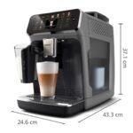 PHILIPS 5500 Cafetera Superautomática EP5544/50 con LatteGo, 20 Bebidas Calientes y Frías, Gris - Image 2