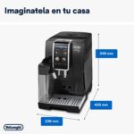De'Longhi Dinamica Plus ECAM382.70.B Cafetera Automática Grano con Molinillo Integrado LatteCrema Hot 18 Recetas - Imagen 7