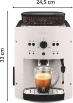 Cafetera Superautomática Krups Roma con Molinillo Cónico Metálico 15 Bares y Espumador de Leche - Imagen 7