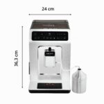 Krups Evidence EA891D Cafetera Superautomática 2.1L - Inox y Negro, Sistema Quattro Force, 15 Preajustes - Imagen 7