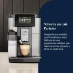 De'Longhi PrimaDonna Soul ECAM612.55.SB Cafetera Superautomática 18 Bebidas Pantalla Táctil Plata/Negro - Imagen 2