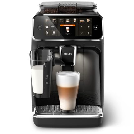 Philips Serie 5400 Cafetera Superautomática EP5441/50 - Sistema LatteGo, 12 Variedades, Pantalla Táctil, 4 Perfiles