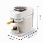 PHILIPS Baristina Cafetera Superautomática Espresso con Molinillo Integrado 16 Bares Blanco Natural - Imagen 8