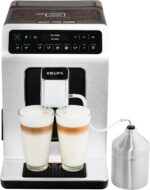 Krups Evidence EA891D Cafetera Superautomática 2.1L - Inox y Negro, Sistema Quattro Force, 15 Preajustes - Imagen 5