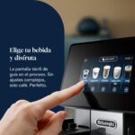 De'Longhi PrimaDonna Soul ECAM612.55.SB Cafetera Superautomática 18 Bebidas Pantalla Táctil Plata/Negro - Imagen 5