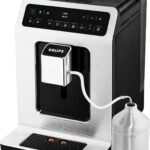 Krups Evidence EA891D Cafetera Superautomática 2.1L - Inox y Negro, Sistema Quattro Force, 15 Preajustes