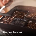 PHILIPS Serie 2200 Cafetera Automática Espresso con Molinillo Cerámico, Espumador de Leche, Negro Mate EP2220/10 - Imagen 5