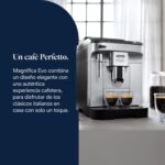 De'Longhi Magnifica Evo ECAM292.33.SB Cafetera Superautomática 7 Recetas LatteCrema Plata - Imagen 2