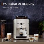 Cafetera Superautomática Krups Roma con Molinillo Cónico Metálico 15 Bares y Espumador de Leche - Imagen 5