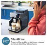 PHILIPS 3300 Cafetera Superautomática EP3347/90 con LatteGo, 6 Bebidas, Molinillo Cerámico, Cromo Negro - Imagen 6