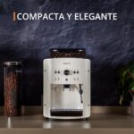 Cafetera Superautomática Krups Roma con Molinillo Cónico Metálico 15 Bares y Espumador de Leche - Imagen 6
