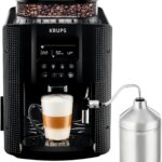 Krups Essential EA8160 Cafetera Superautomática Molinillo Integrado 15 Bares Depósito 1.7L Pantalla LCD