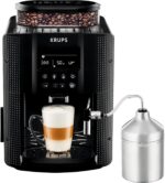 Krups Essential EA8160 Cafetera Superautomática Molinillo Integrado 15 Bares Depósito 1.7L Pantalla LCD