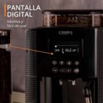 Krups Essential EA8160 Cafetera Superautomática Molinillo Integrado 15 Bares Depósito 1.7L Pantalla LCD - Imagen 2