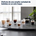De'Longhi Dinamica Plus ECAM382.70.B Cafetera Automática Grano con Molinillo Integrado LatteCrema Hot 18 Recetas - Imagen 5