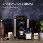 Cafetera Superautomática Krups Quattro Force Arabica Latte 15 Bares con Molinillo Metálico y Espumador - Imagen 4